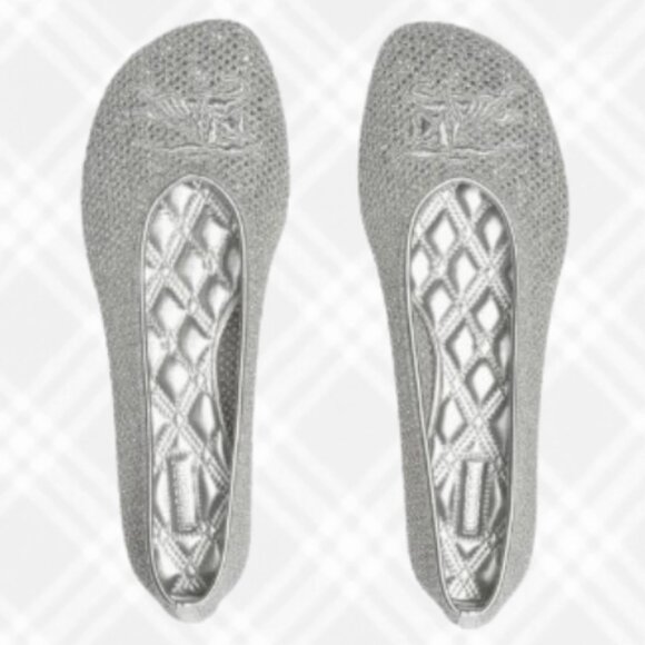 BURBERRY Mesh Ballerina Flat Size 37 - Picture 1 of 14